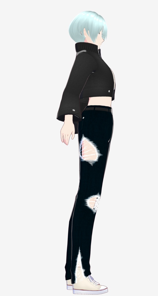 2024秋~初冬コーデ!革MA-1&オーバーダメージジーンズ