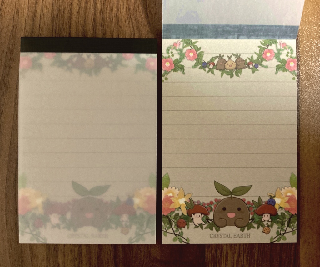 【一次創作】クロス巻きメモ帳