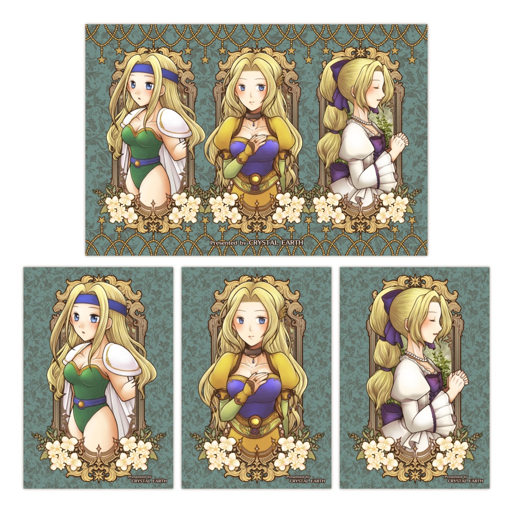 FF6 セリス 特殊ポストカードセット