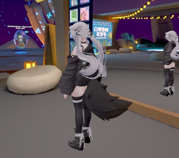 Wolf Tail (Black)