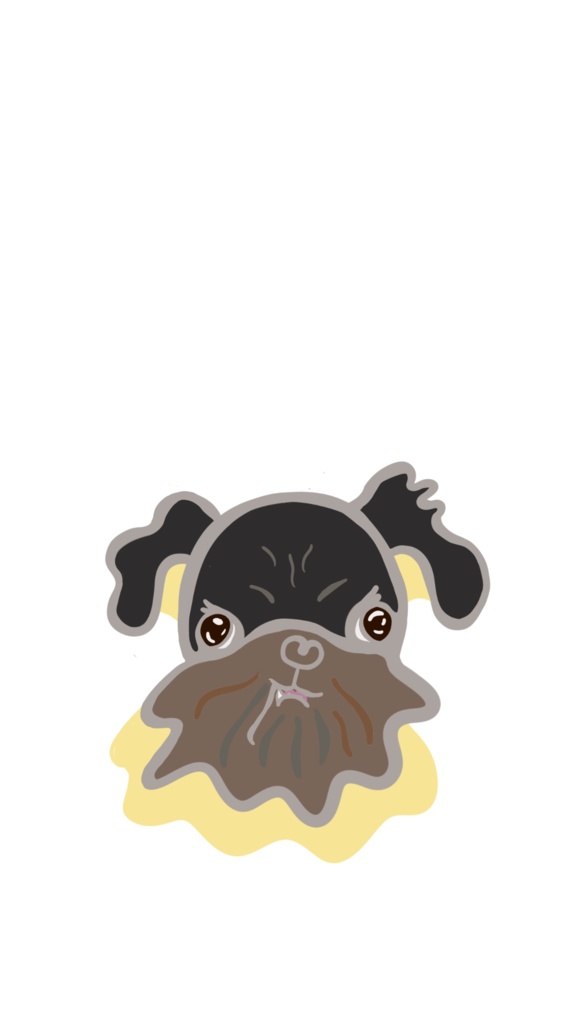 スマホ壁紙イラスト　Griffon