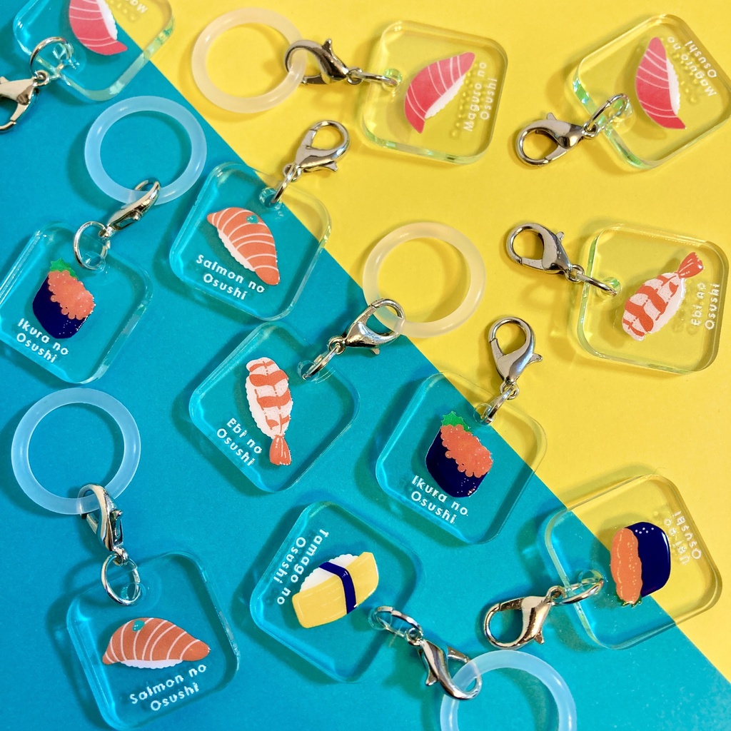 お寿司のアンブレラマーカー