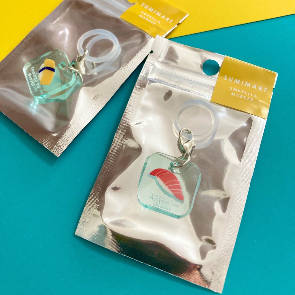 お寿司のアンブレラマーカー