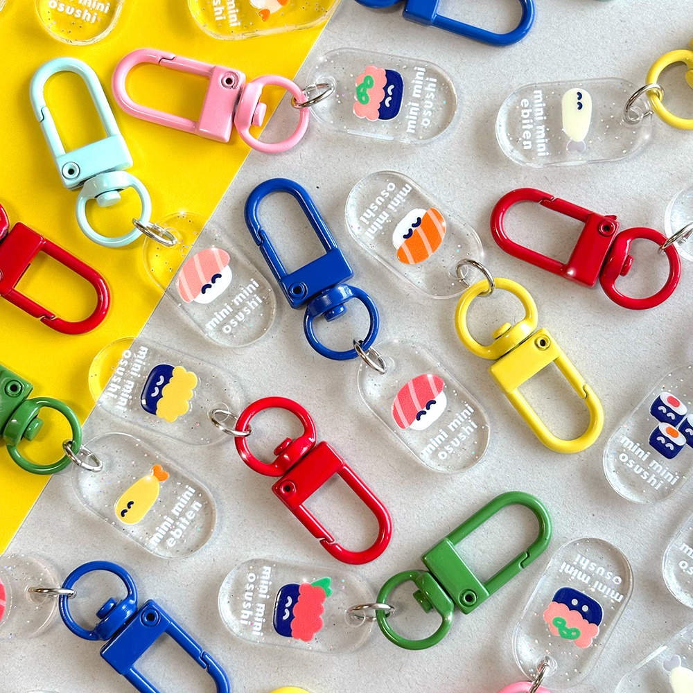 ミニミニおすし&えびてんアクキーガチャ