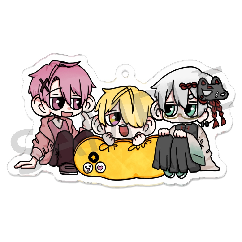 アクリルキーホルダー