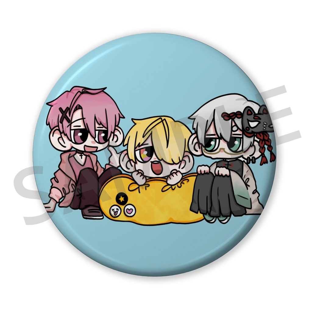 ランダム缶バッジ (サインなし)