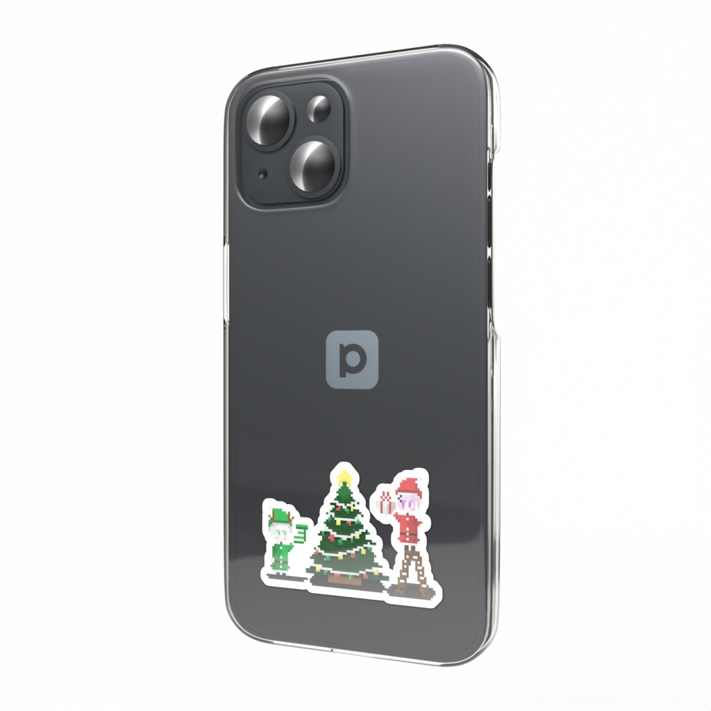 スマホステッカー 2025クリスマスver