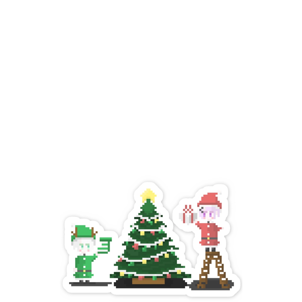 スマホステッカー 2025クリスマスver