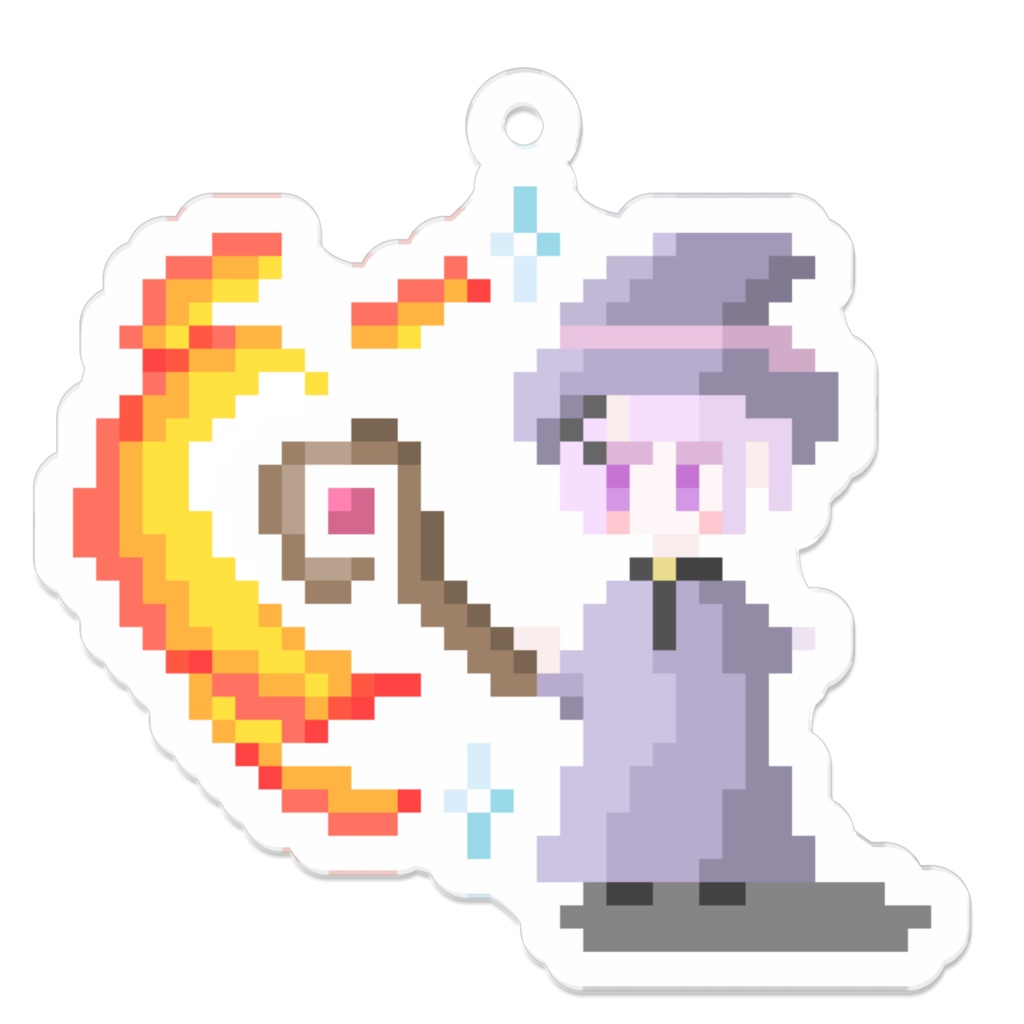 RPG風キーホルダー (コーティング)