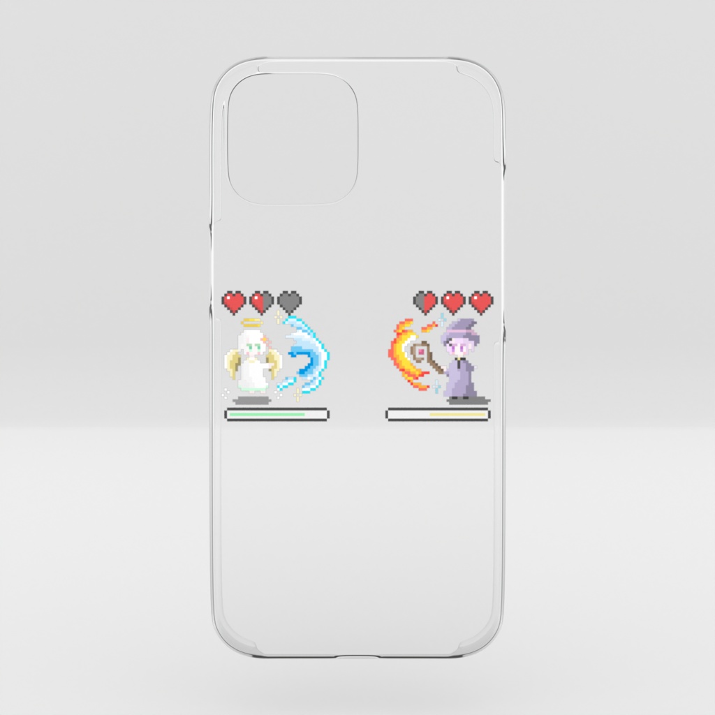 iphoneケース ～魔法で林檎を奪い合う戦士達を添えて～