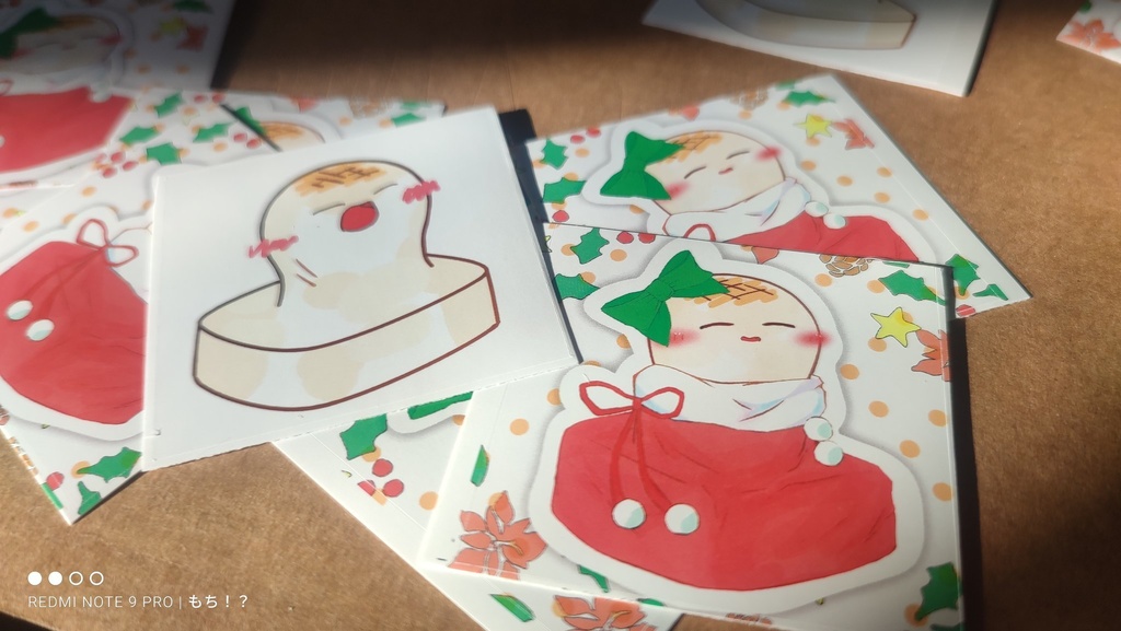 もちアクリルキーホルダー(シール付き)