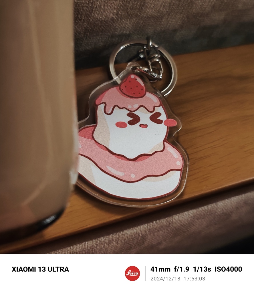 新もちアクキー 両面印刷(* 'ᵕ' )イイヨッ!