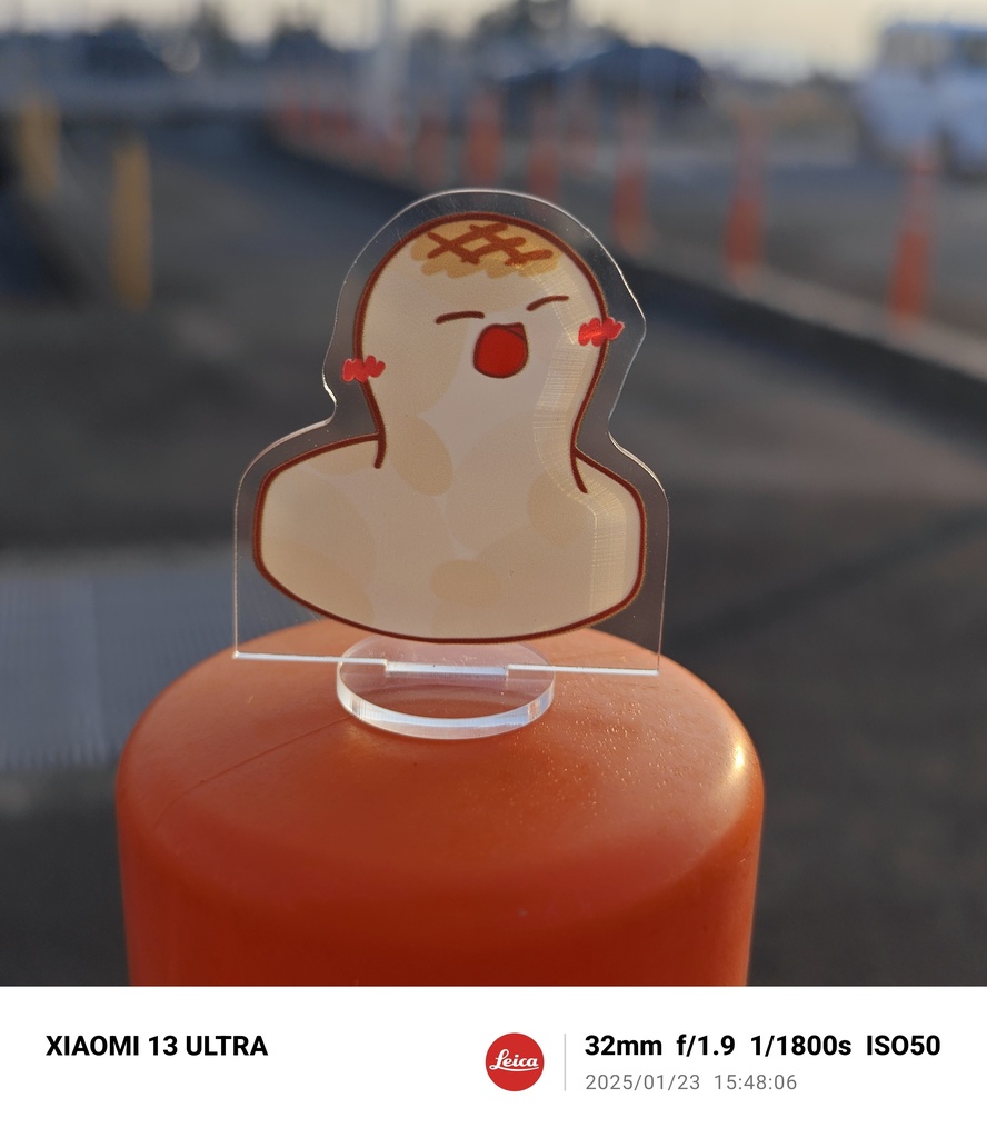 もちアクスタ 両面印刷(* 'ᵕ' )イイヨッ!