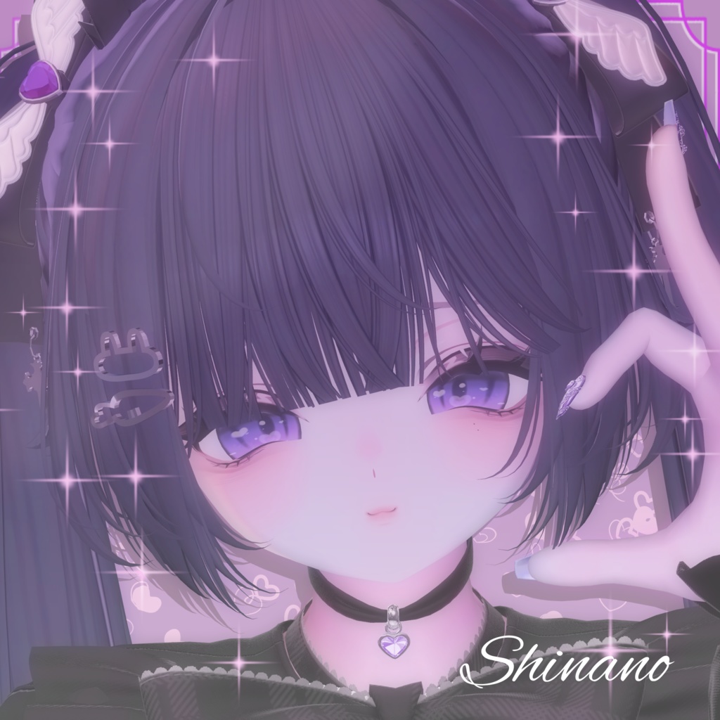 【12アバター対応】♥Heart in Heart♥ EyeTexture