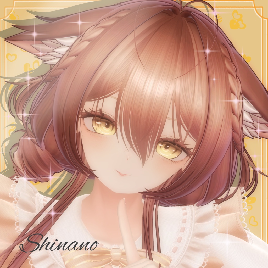 【12アバター対応】♥Heart in Heart♥ EyeTexture