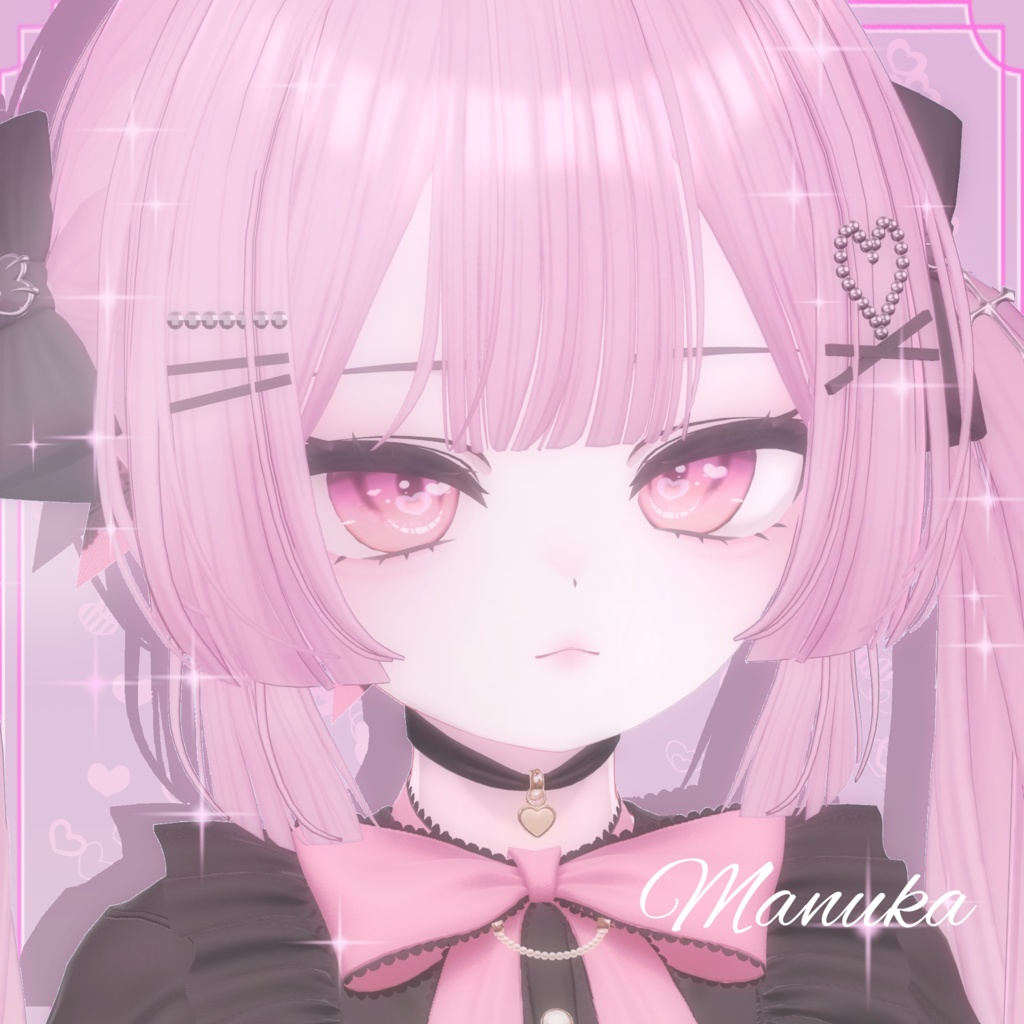 【12アバター対応】♥Heart in Heart♥ EyeTexture