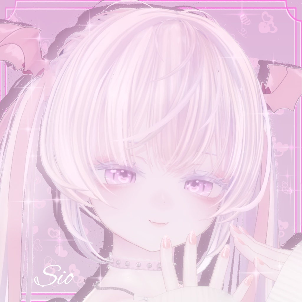 【12アバター対応】♥Heart in Heart♥ EyeTexture