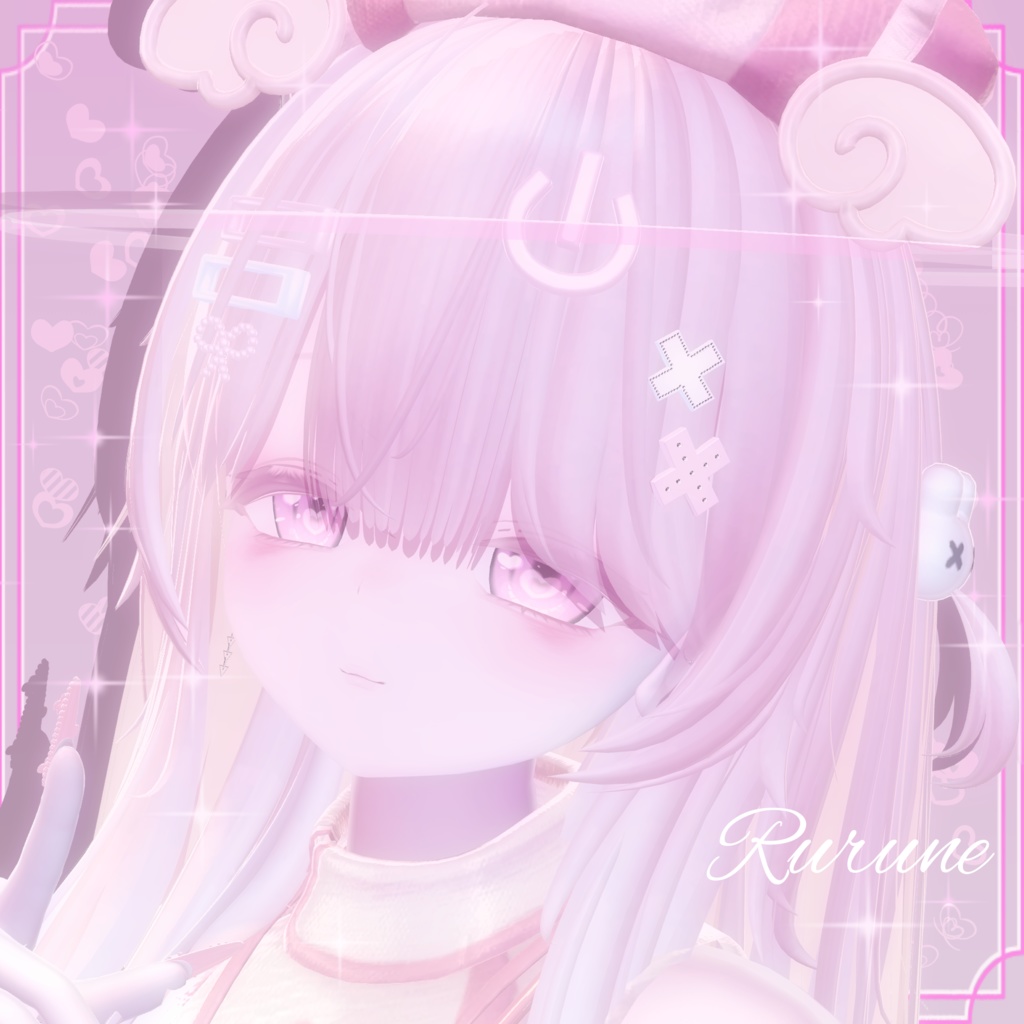 【12アバター対応】♥Heart in Heart♥ EyeTexture