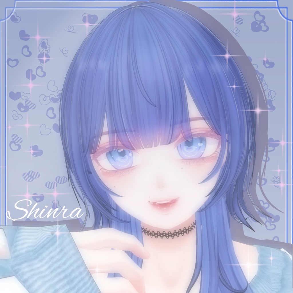 【12アバター対応】♥Heart in Heart♥ EyeTexture