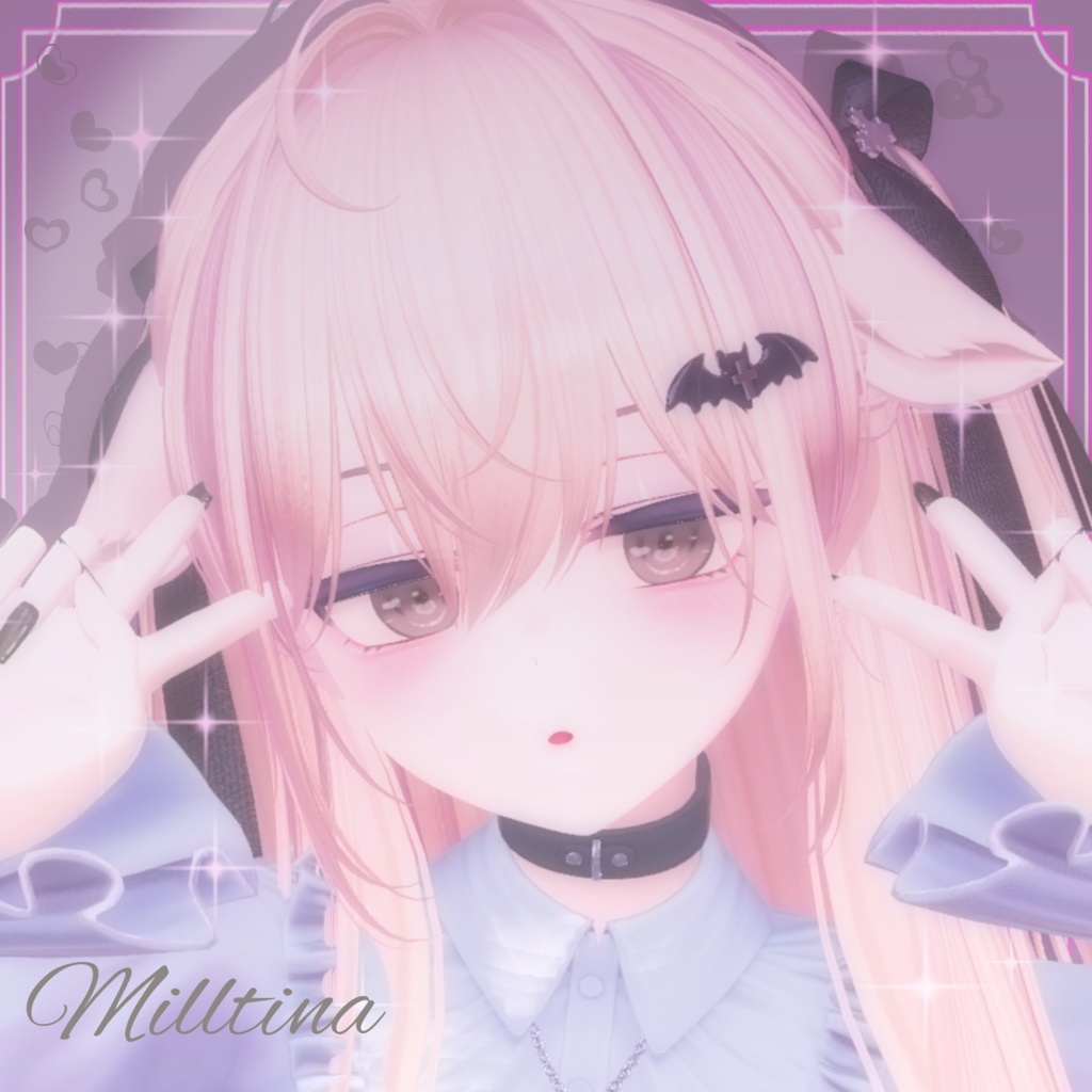 【12アバター対応】♥Heart in Heart♥ EyeTexture