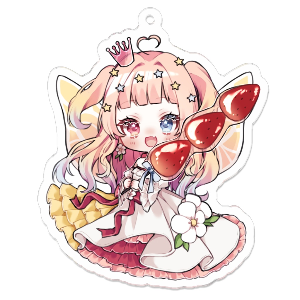 苺飴☆彡1周年記念!!アクリルキーホルダー
