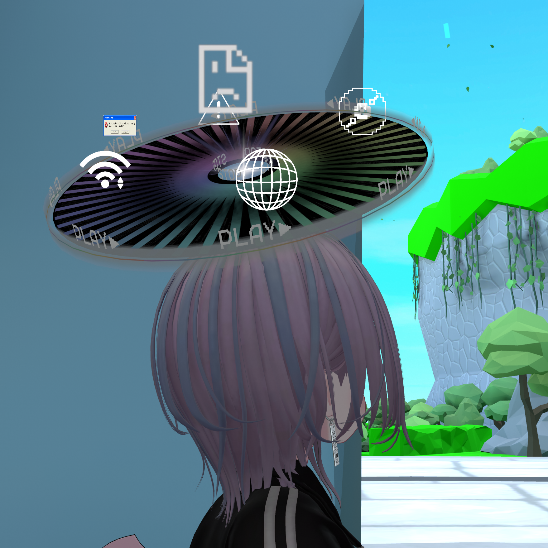 【無料】Virtual Memory halo - 雑貨屋Re1_ - BOOTH