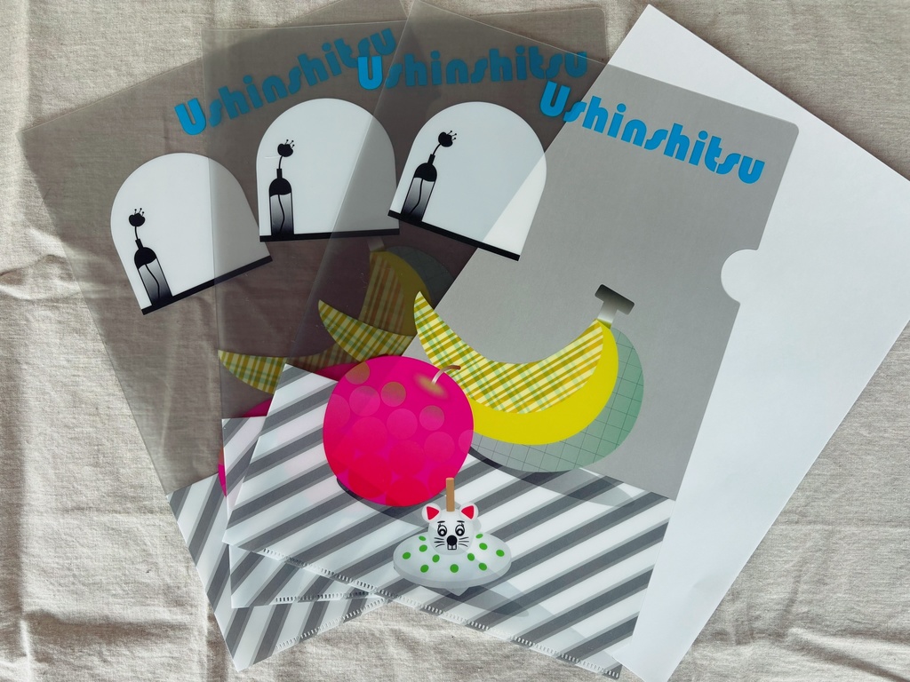 Ushinshitsu　A4クリアファイル