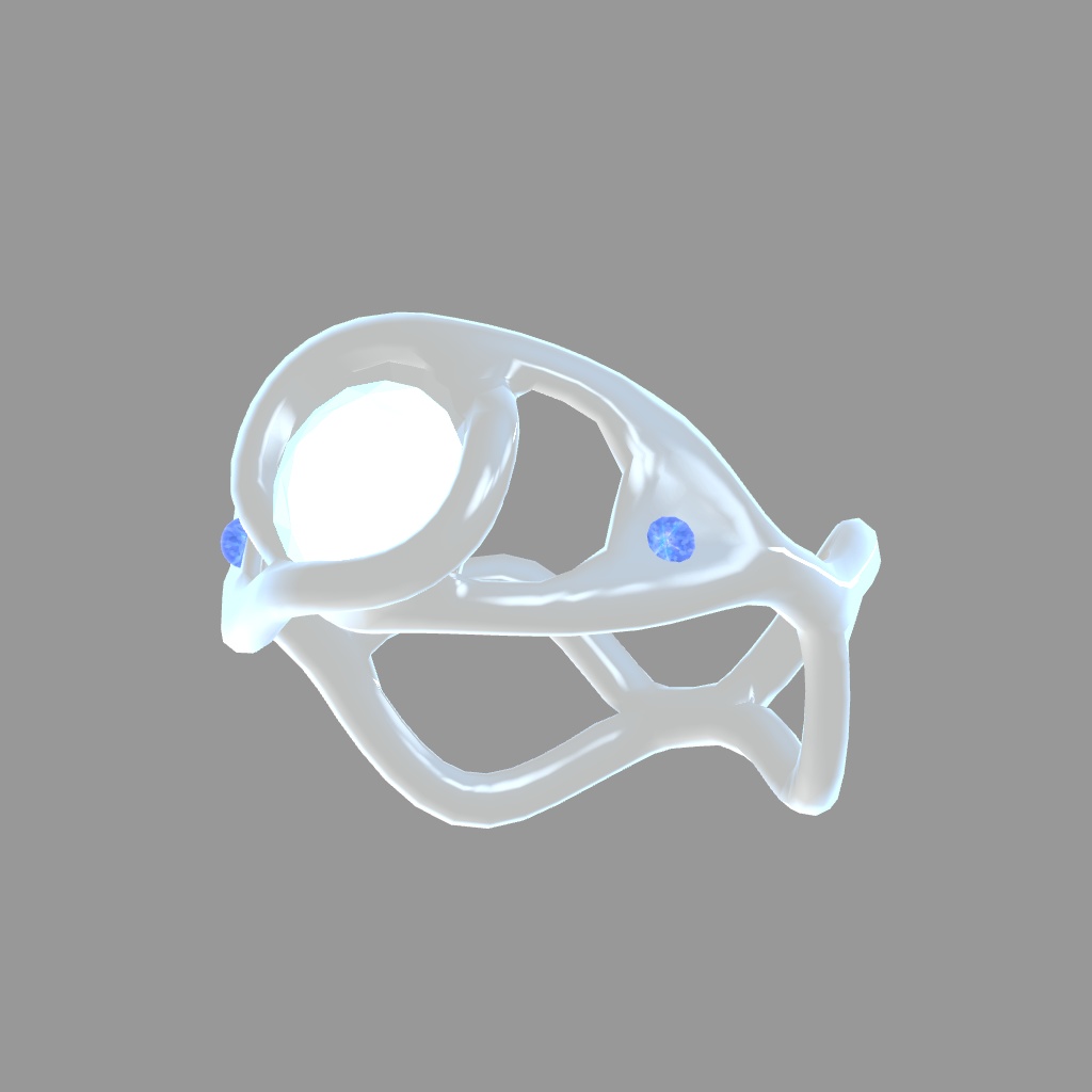 【アバター向け3Dアクセ】お姉さんが宅呑みのときたまに着けてる指輪