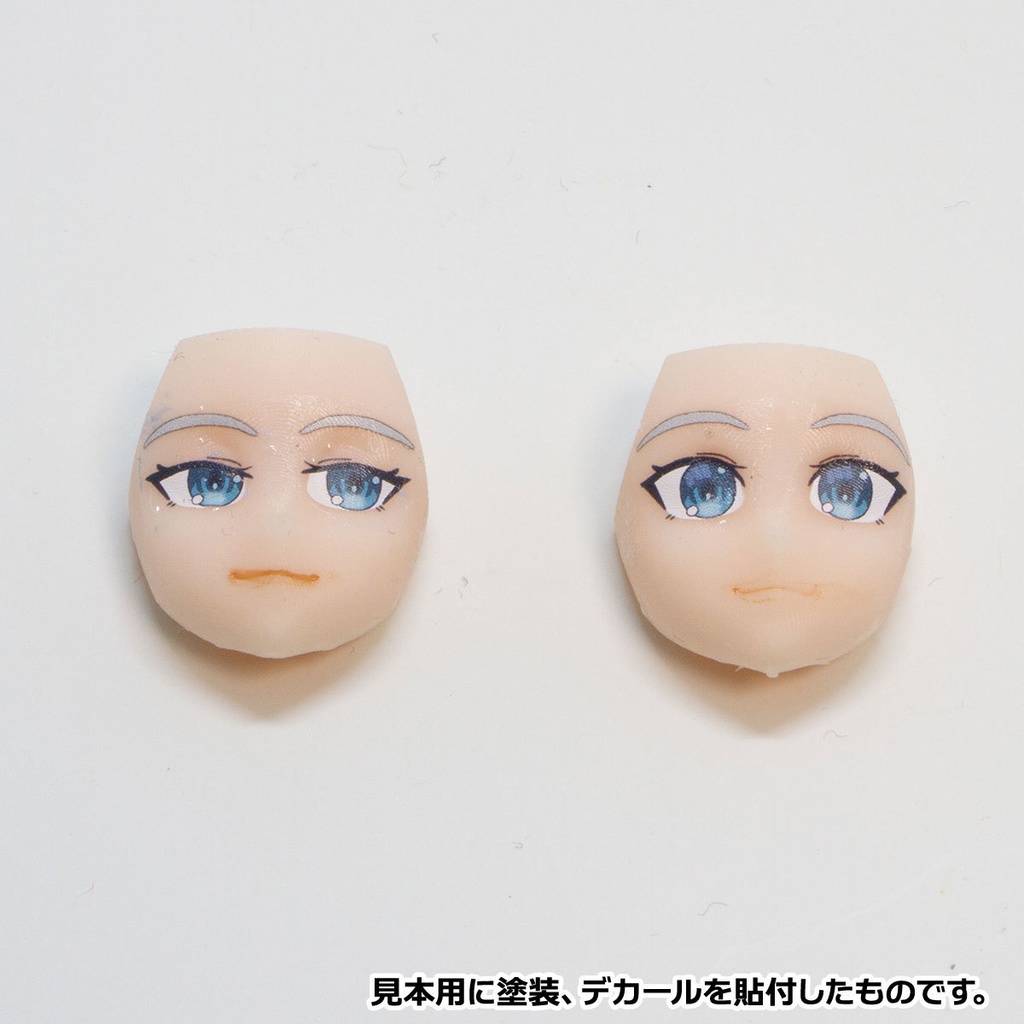 【チャンネル登録者さん向け】メガミデバイス向け「雪城あさぎ」頭部+胸パーツ