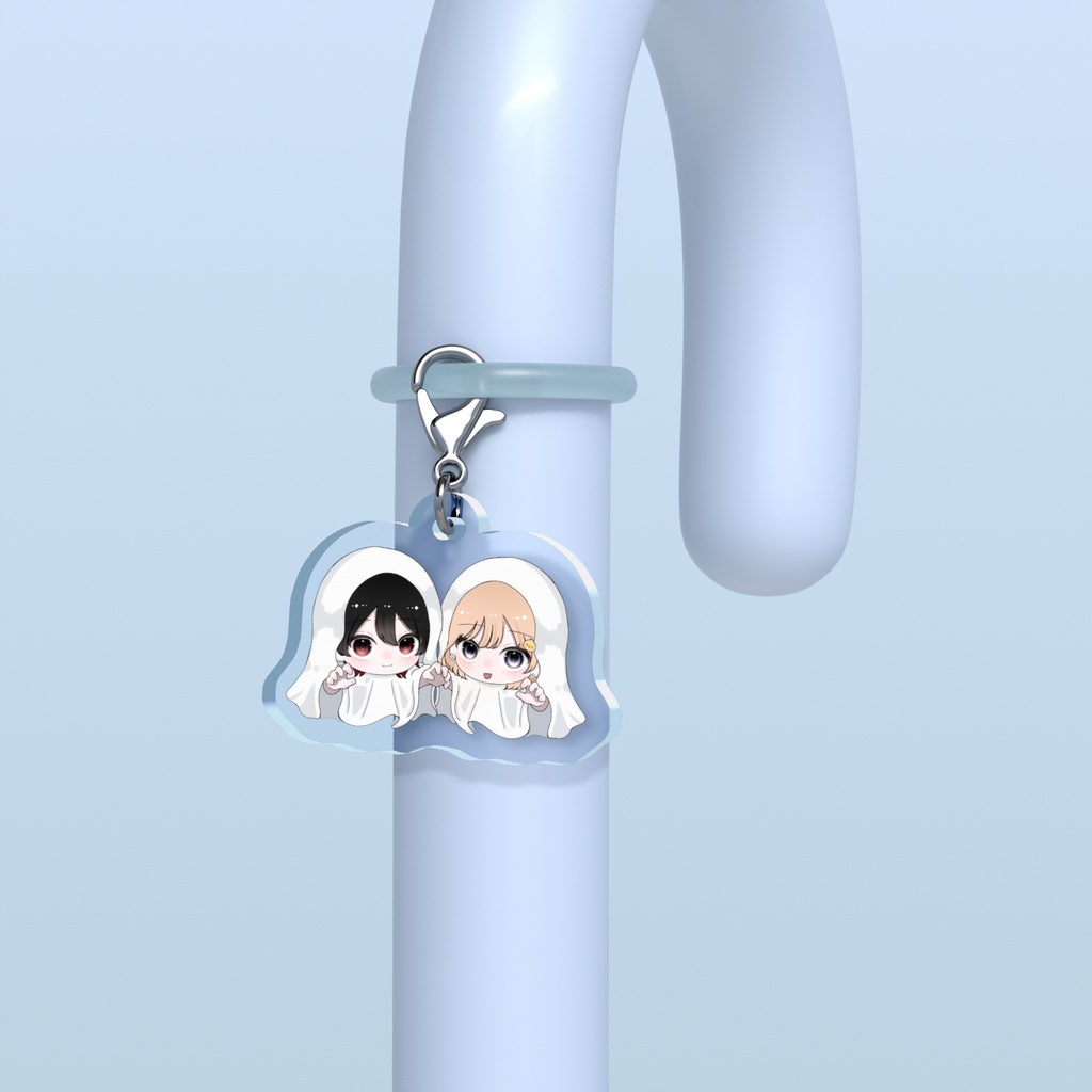 しろ×ぎお　めじるしちゃーむ
