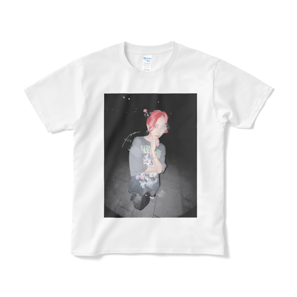 音子-neko- Tシャツ 白