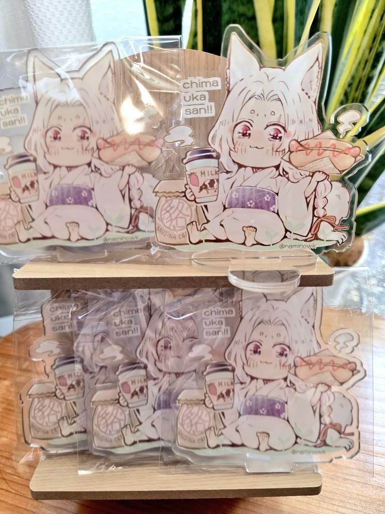 【頒布前】チマウカ*お出かけアクスタ