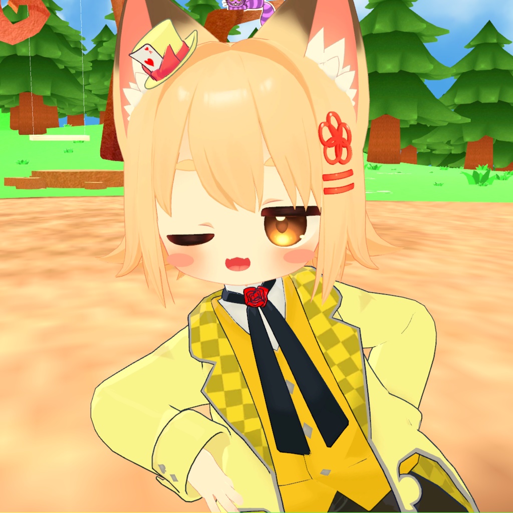 【うささき・まめひなた・きなこ対応衣装】フシギラビット【VRC向け】