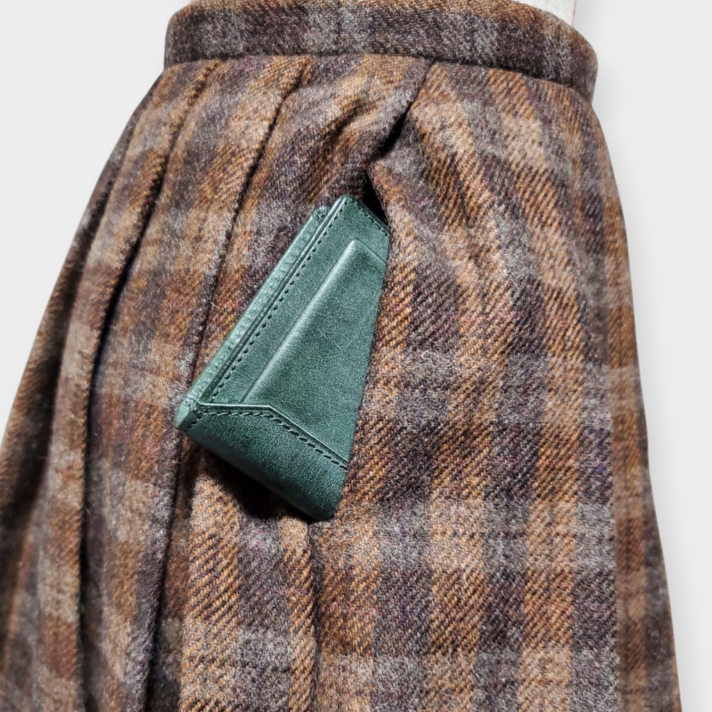 【型紙】裏地付きプリーツスカート