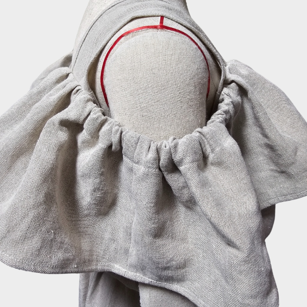 【型紙】ティアードワンピース