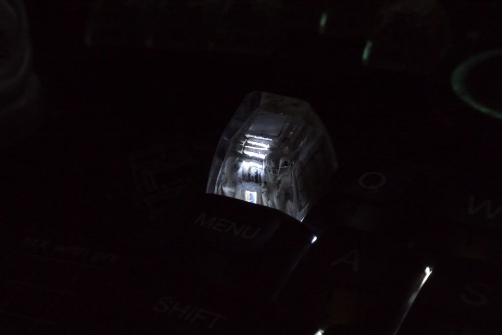 Artisan keycap "Abu Simbel"