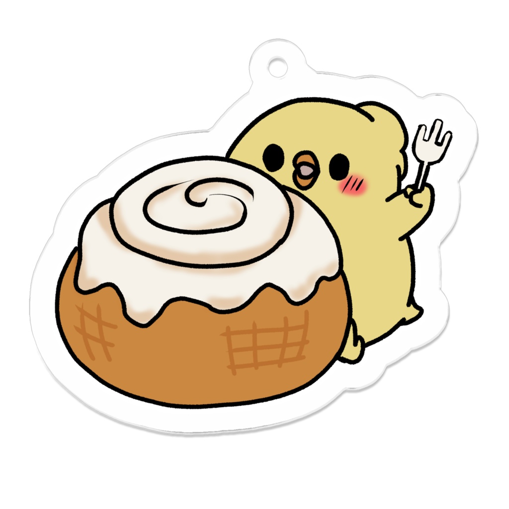 はらへりぽっぽアクキー
