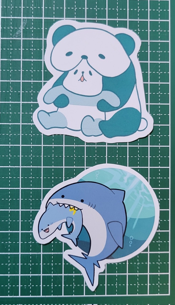 共食いシリーズステッカー