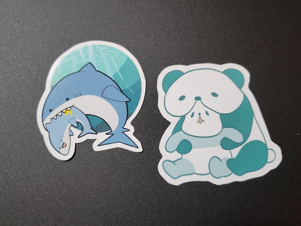 共食いシリーズステッカー