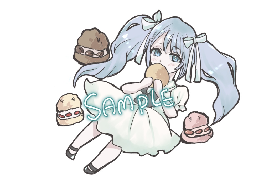 ドールちゃんイラスト受注