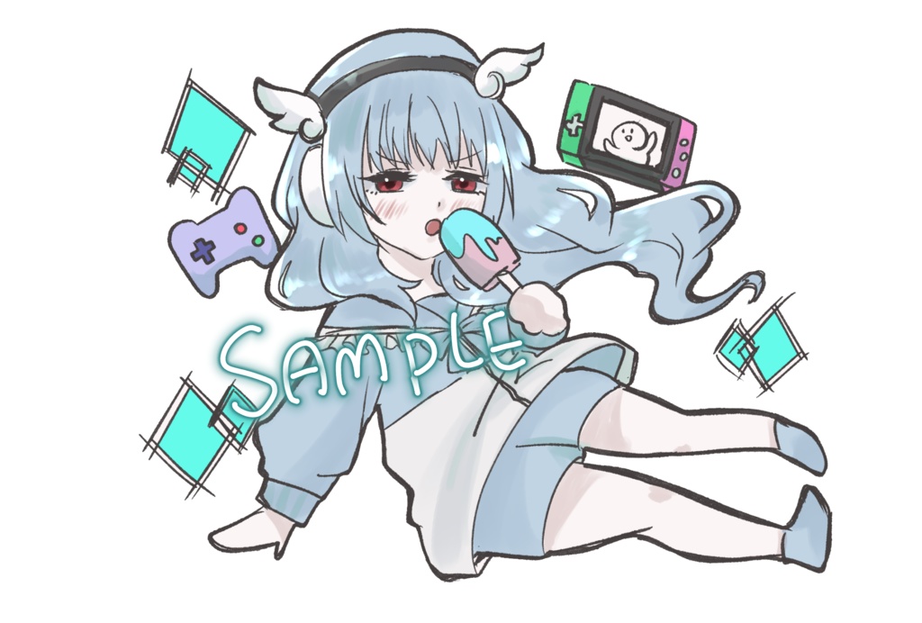 ドールちゃんイラスト受注