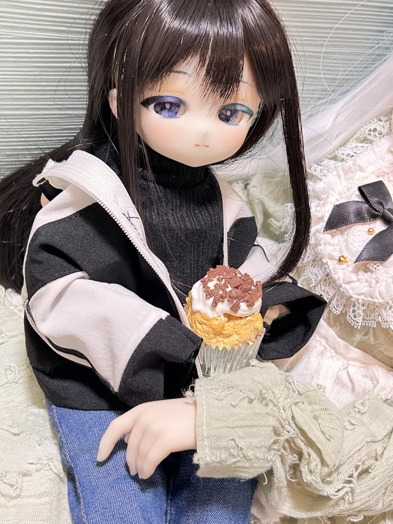 チョコ盛りかっぷけーき