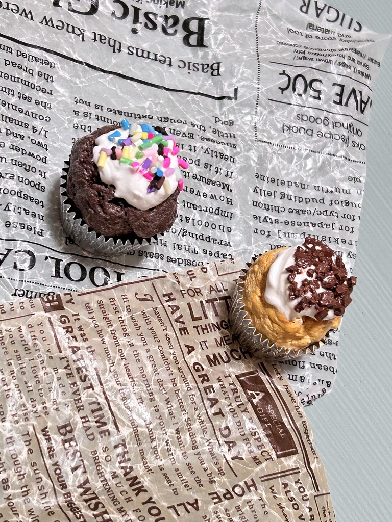 チョコ盛りかっぷけーき