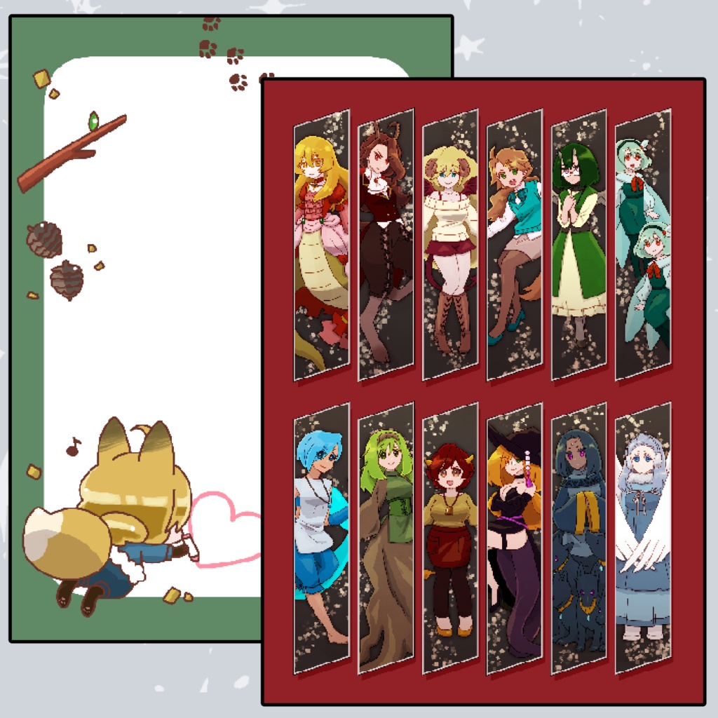 アカルイ王国繁栄記　A4クリアファイル