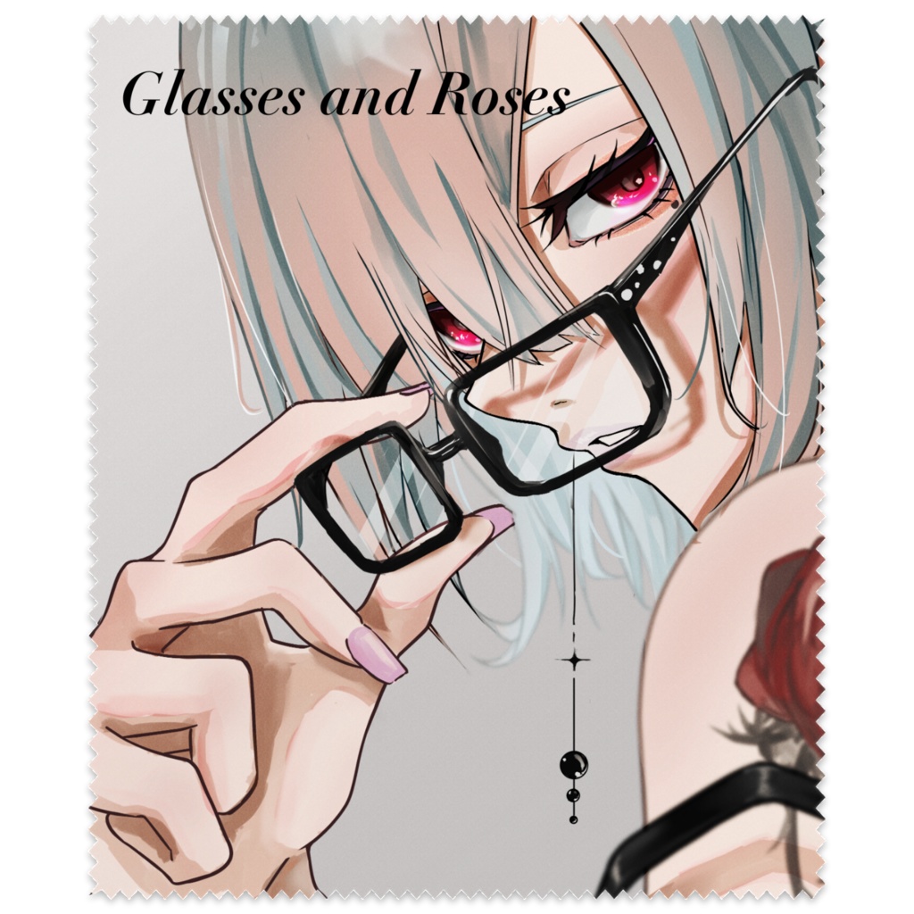 Glasses and Roses - メガネ拭き