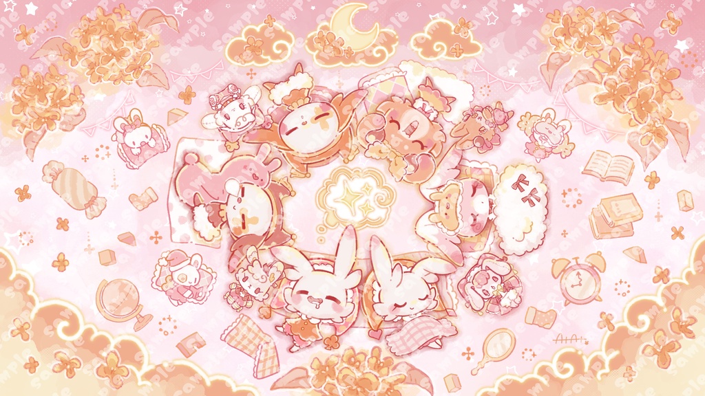 【9月限定/壁紙セット】きらめきのゆめ