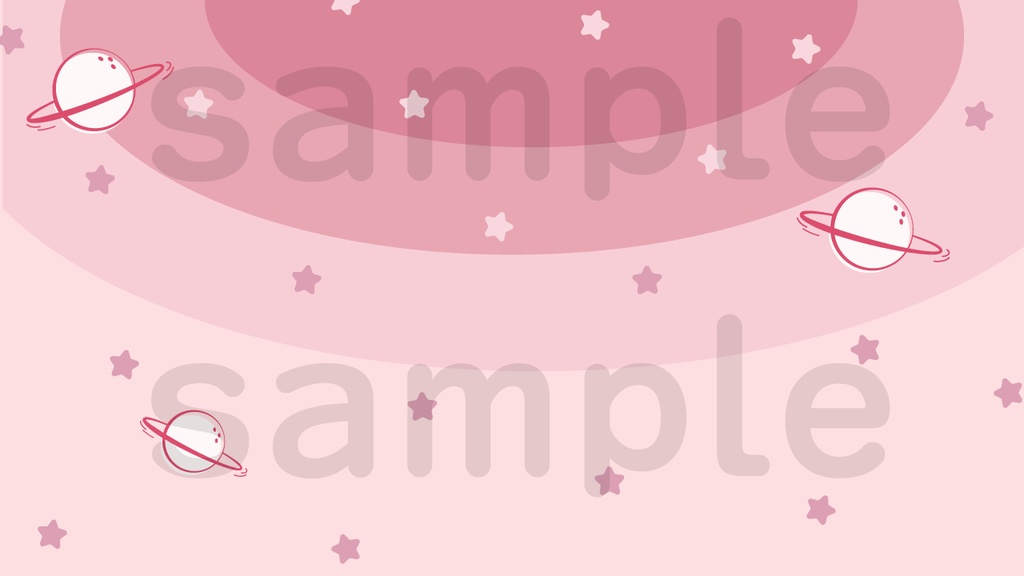 配信者 エモ淡い宇宙背景 動く背景 ワイズエーカー Booth