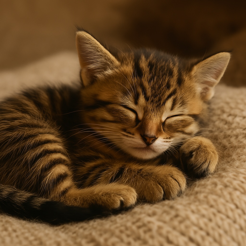 夢見る子猫