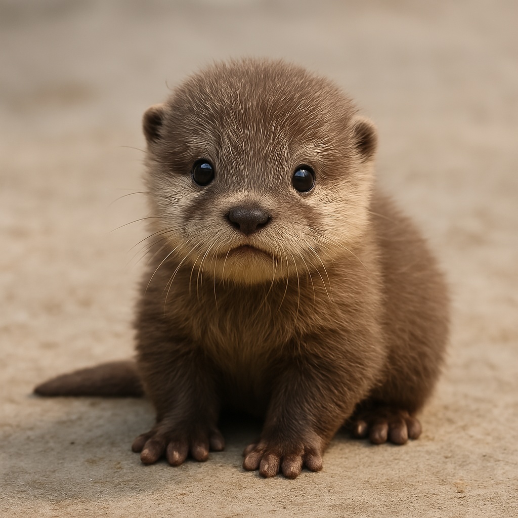 カワウソの子
