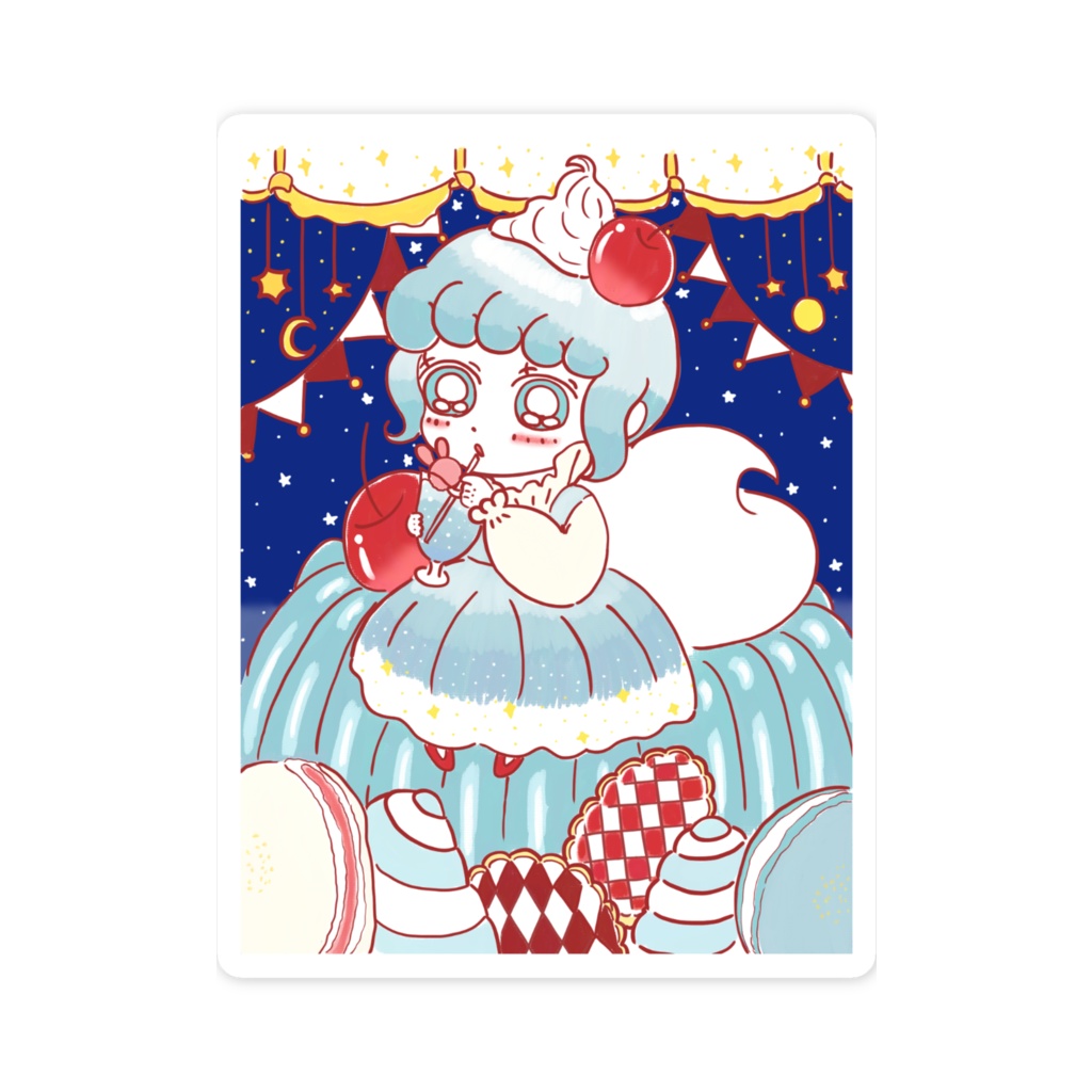 ステッカー(夜のサーカス)